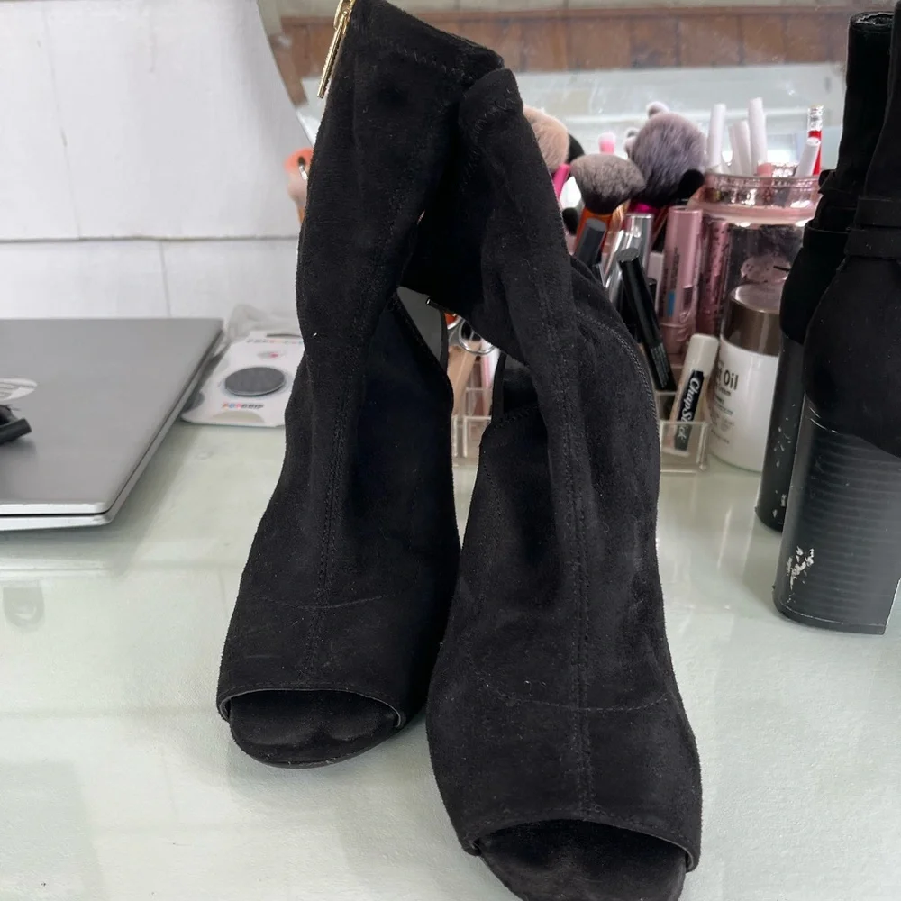 Guess Open-Toe Heels - Picture 2 of 4